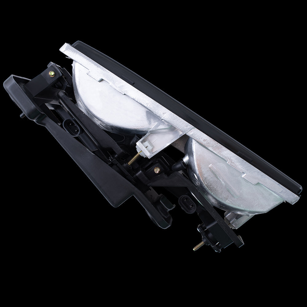 Performance Front Light Set Smoked Lens Chrome Bezel Compatible with 1994-2002 GMC C/K Pickup