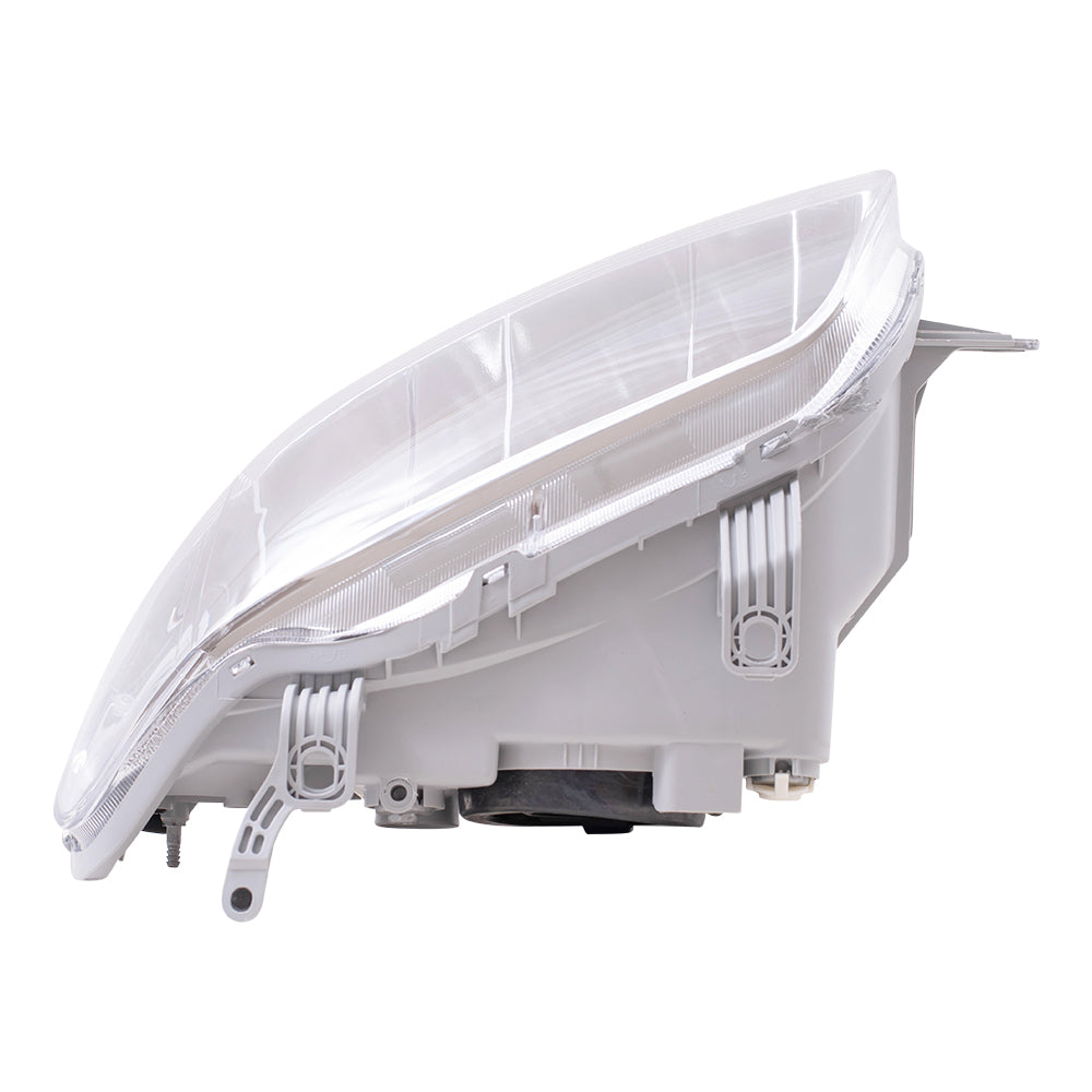 Brock Replacement Driver Side Headlight Assembly Compatible with 2004-2006 Aveo & 2007-2008 Aveo5