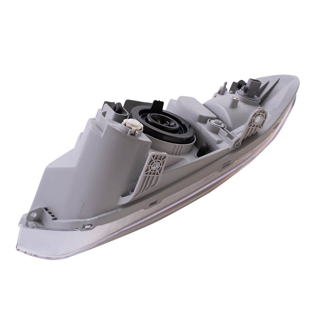Brock Replacement Driver Headlight Compatible with 2007-2011 Aveo Sedan Left Headlight with Housing 96650525