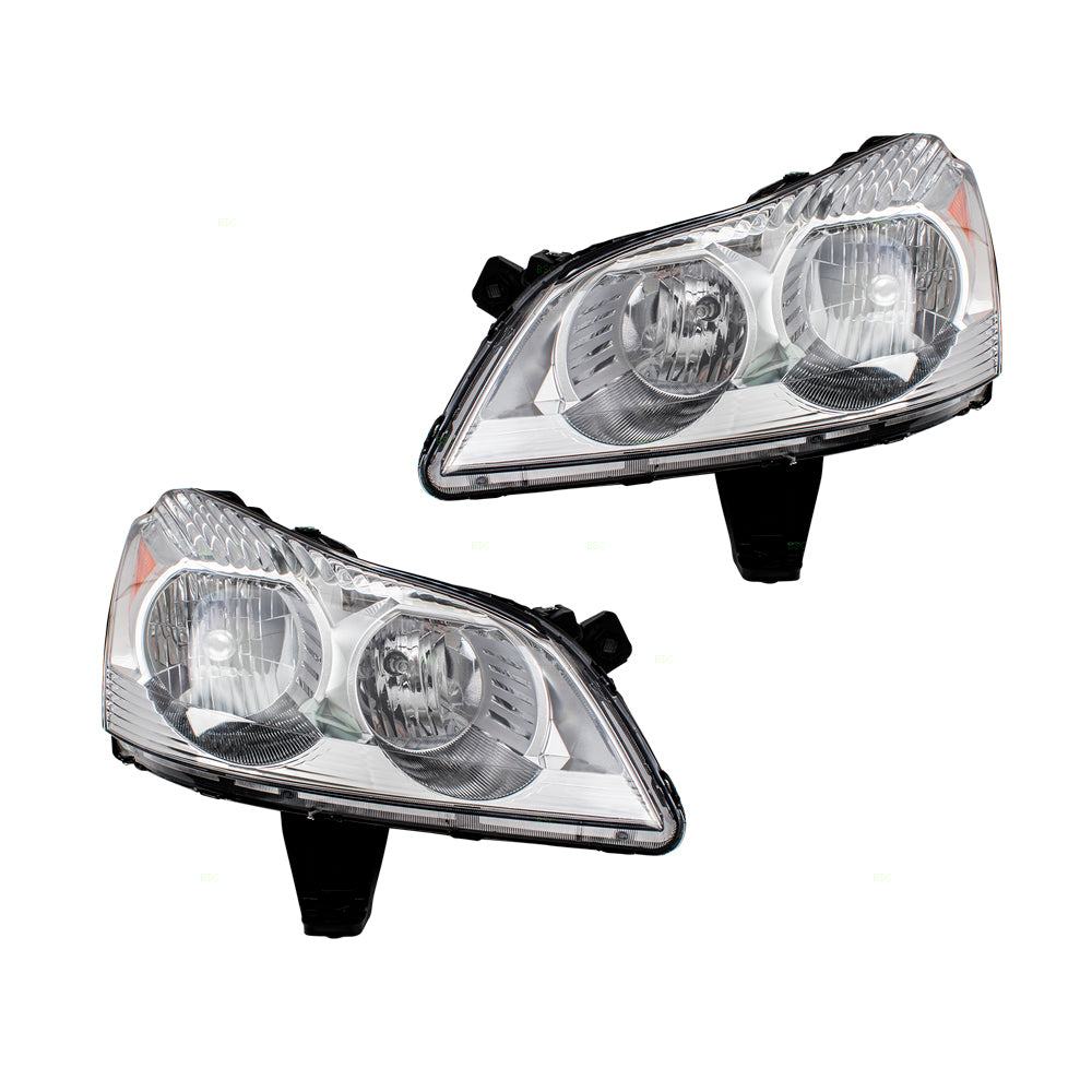 Headlight for 2009-2012 Traverse LT/LS w/o Projector Beam 20794801 Set GM2502330