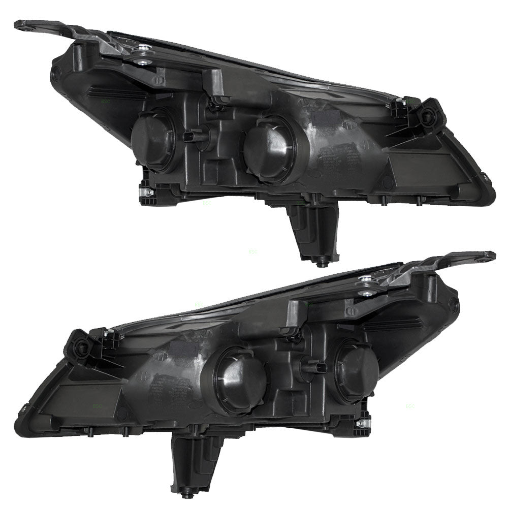 Headlight for 2009-2012 Traverse LTZ w/ Projector Beam 20794803 Set