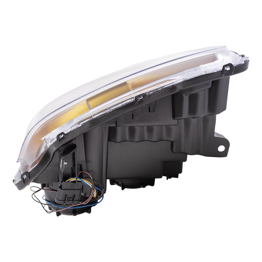 Brock Replacement Passenger Halogen Headlight Compatible with 2010-2015 Terrain 23319180