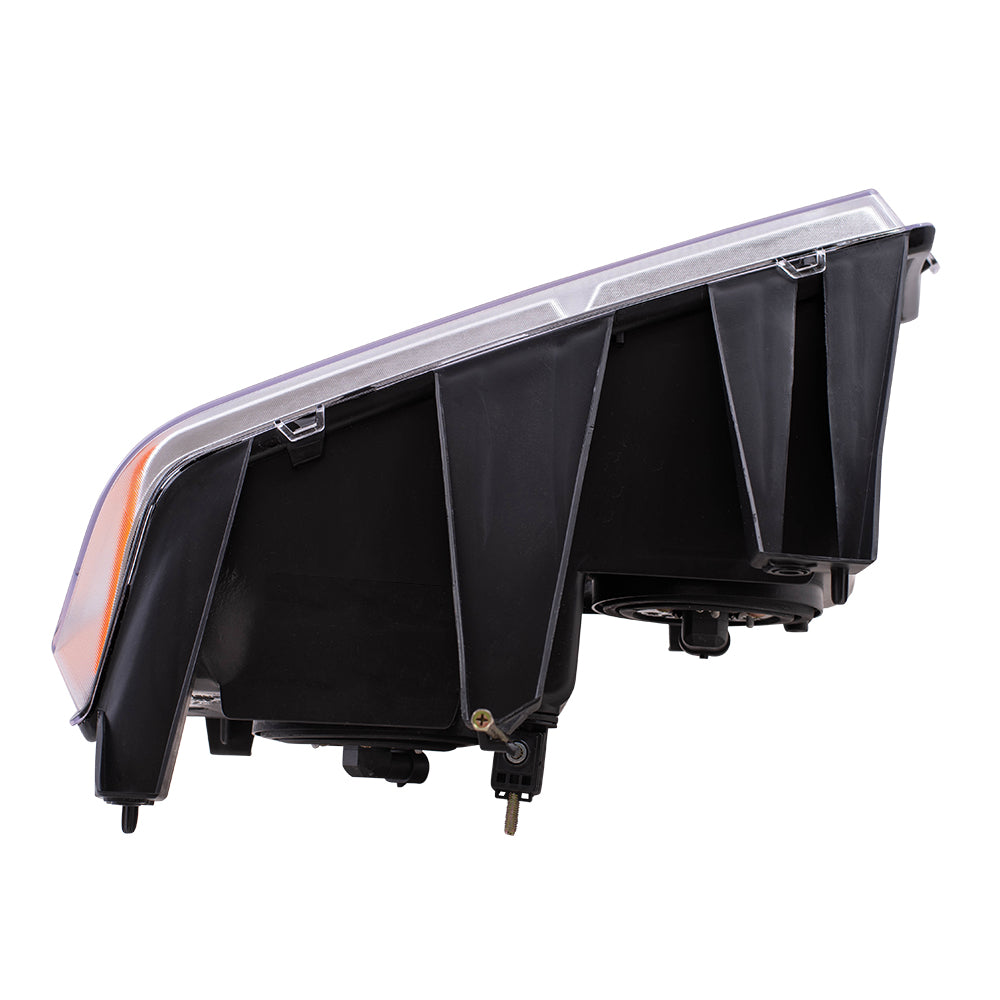 Brock Replacement Driver Headlight Compatible with 2004-2012 Colorado Canyon Pickup Truck 8207665690