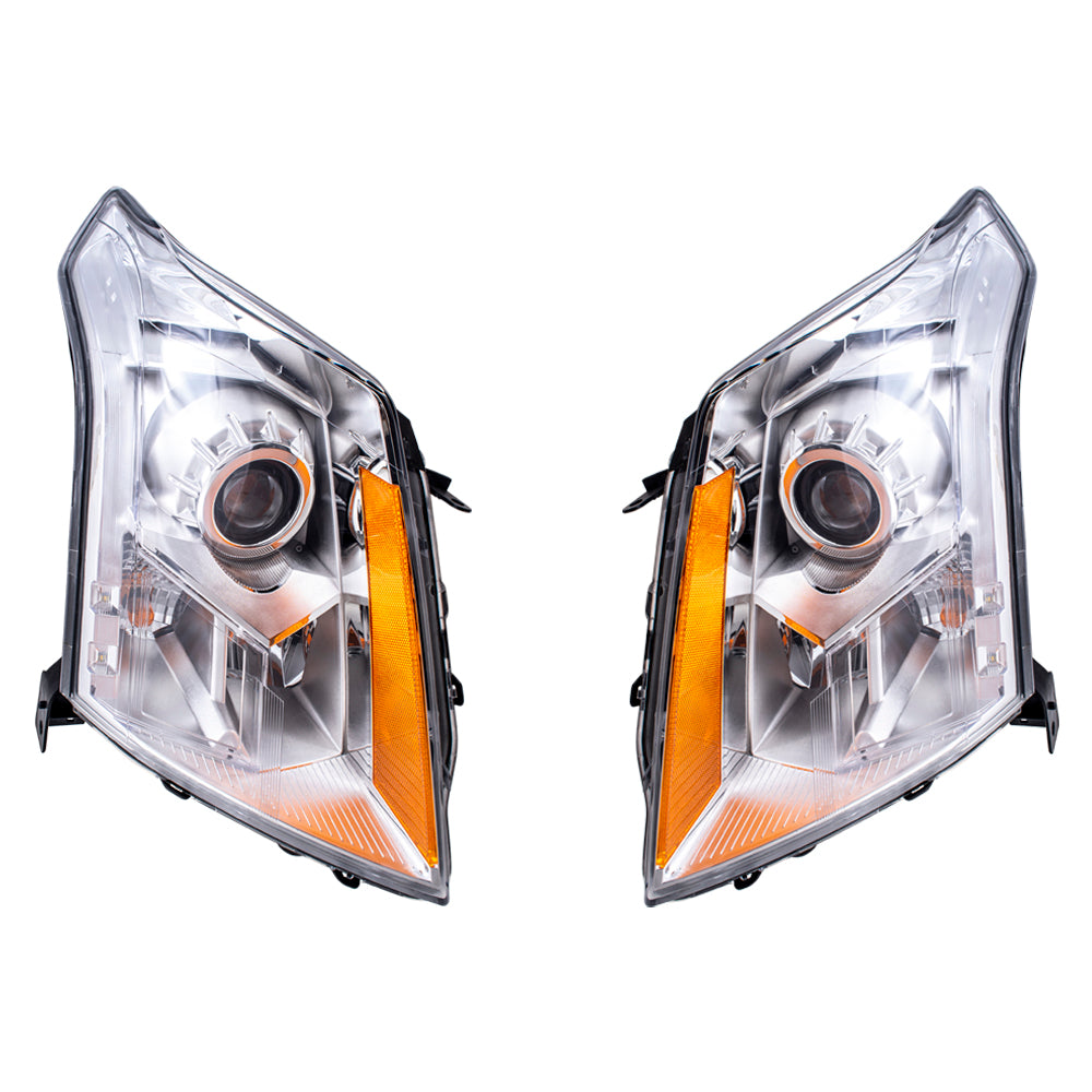 CAPA Headlight for 2010-2013 SRX Set