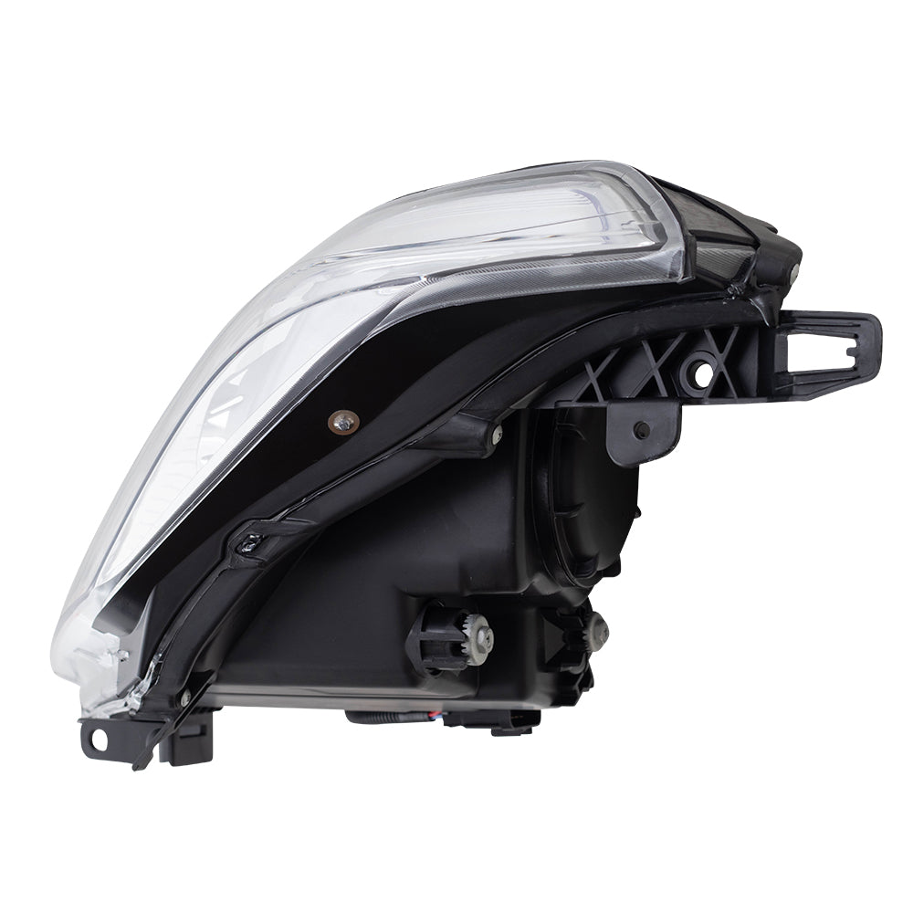 Brock Replacement Passenger Halogen Headlight Compatible with 2010-2013 SRX 22853873 2503345