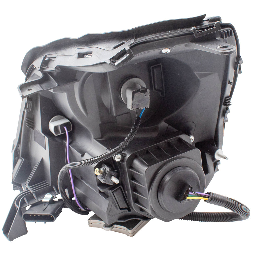 Brock Replacement Pair HID Headlights Compatible with 2006-2011 DTS 20861482 20861481