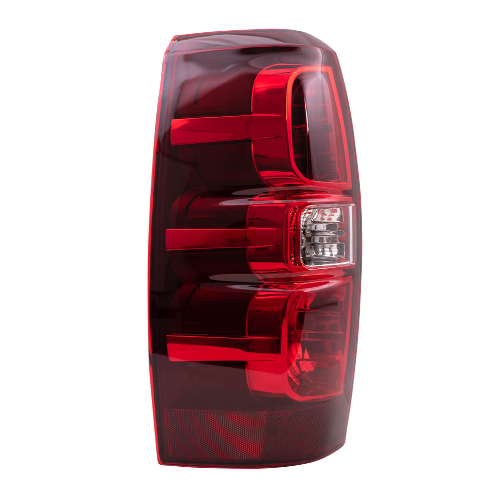 Brock Replacement Driver Tail Light Compatible with 2007-2013 Avalanche Pickup Truck 22739263