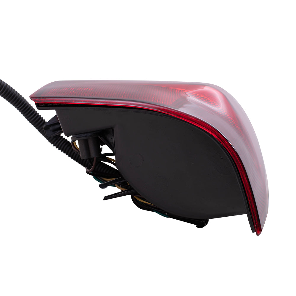Brock Replacement Driver Tail Light Compatible with 2007-2013 Avalanche Pickup Truck 22739263