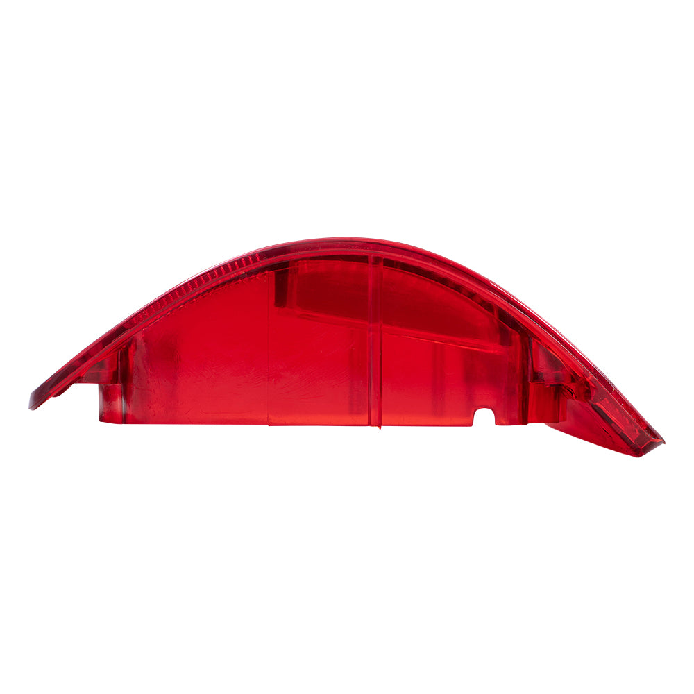 Brock Replacement Driver Tail Light Lens Compatible with 1973-1991 Blazer Suburban Jimmy Pickup Truck 5965775