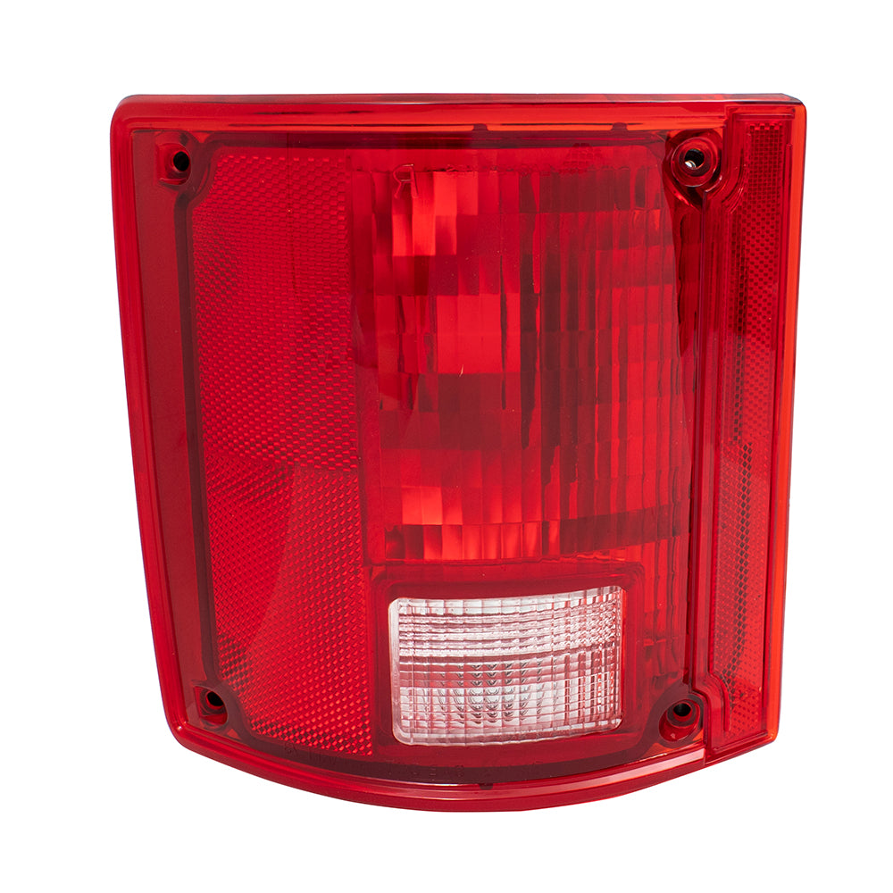 Brock Replacement Driver Tail Light Compatible with 1973-1991 Blazer Suburban Jimmy Pickup Truck 5965771