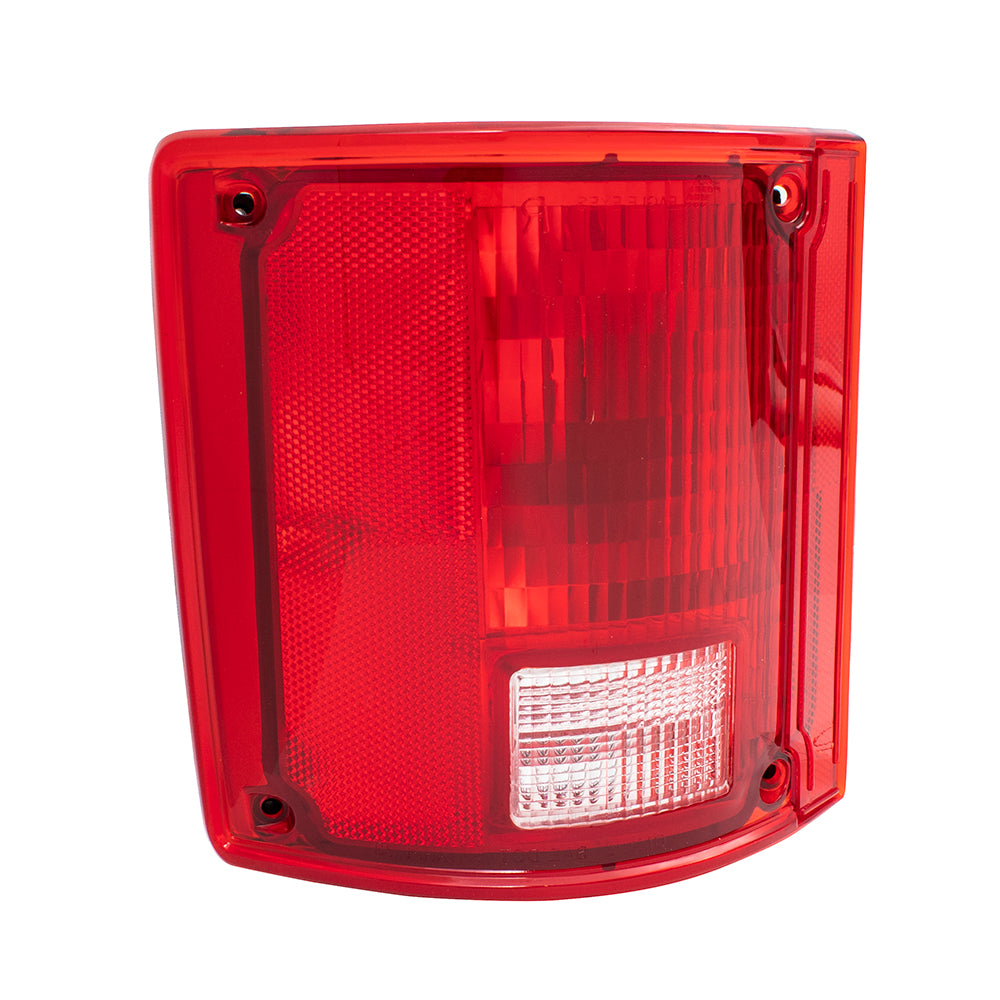 Brock Replacement Driver Tail Light Compatible with 1973-1991 Blazer Suburban Jimmy Pickup Truck 5965771