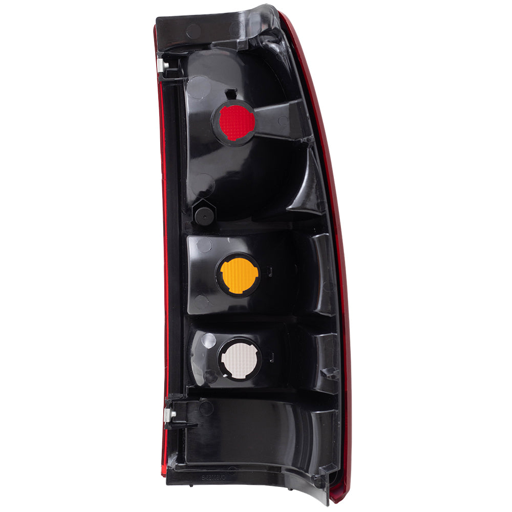 Brock Replacement Driver Tail Light Compatible with 1999-2002 Silverado Sierra 1500 2500 Fleetside Pickup 19169017