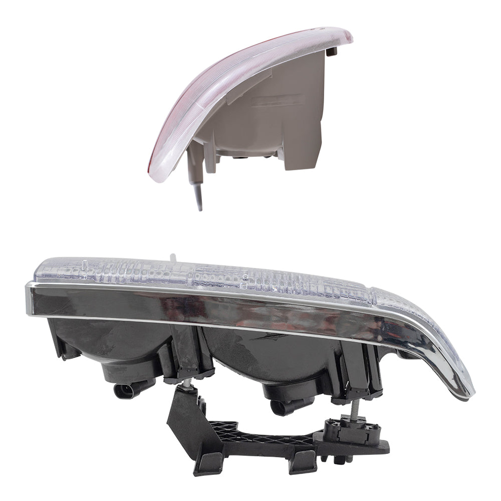Brock Headlights and Tail Lights Compatible with 1998-2005 Blazer Driver and Passenger Sides 4 Piece Set