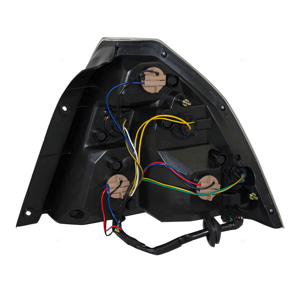 Brock Replacement Driver Tail Light Compatible with 2007-2011 Aveo 96650771
