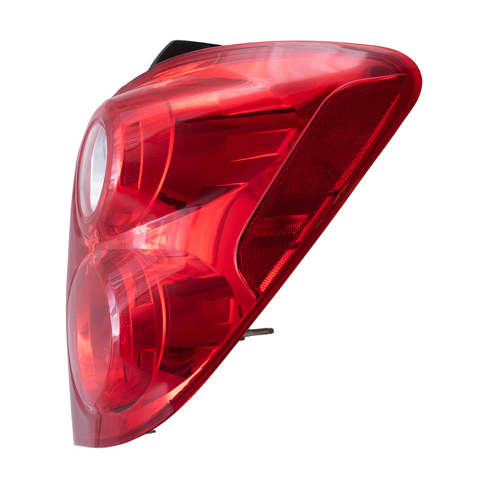Brock Replacement Passenger Tail Light Compatible with 2010-2015 Chevrolet Equinox 22759317