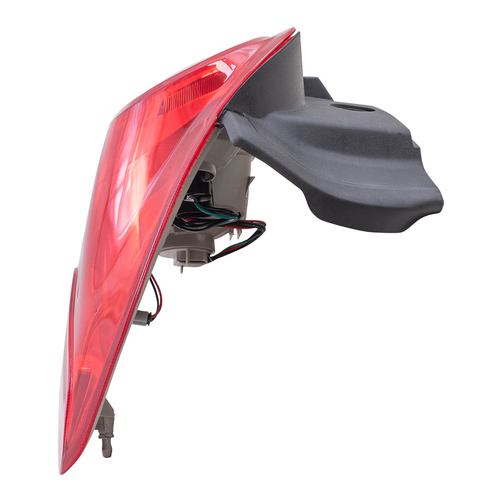 Brock Replacement Passenger Tail Light Compatible with 2010-2015 Chevrolet Equinox 22759317