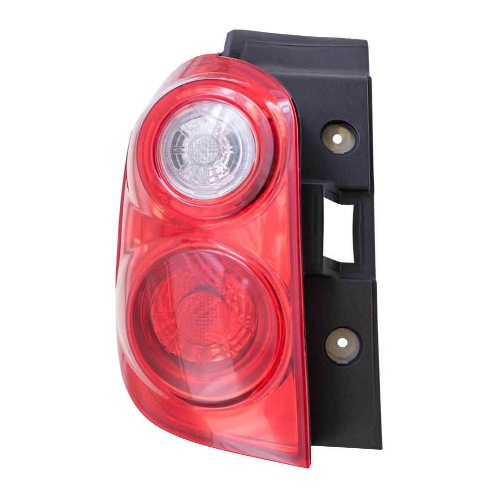 Brock Replacement Driver and Passenger Set Tail Lights Compatible with 2010-2015 Equinox 22759316 22759317