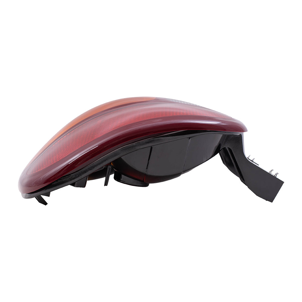 Brock Replacement Passenger Tail Light Compatible with 1999-2003 Silverado Sierra 1500 Stepside Pickup Truck 19169013