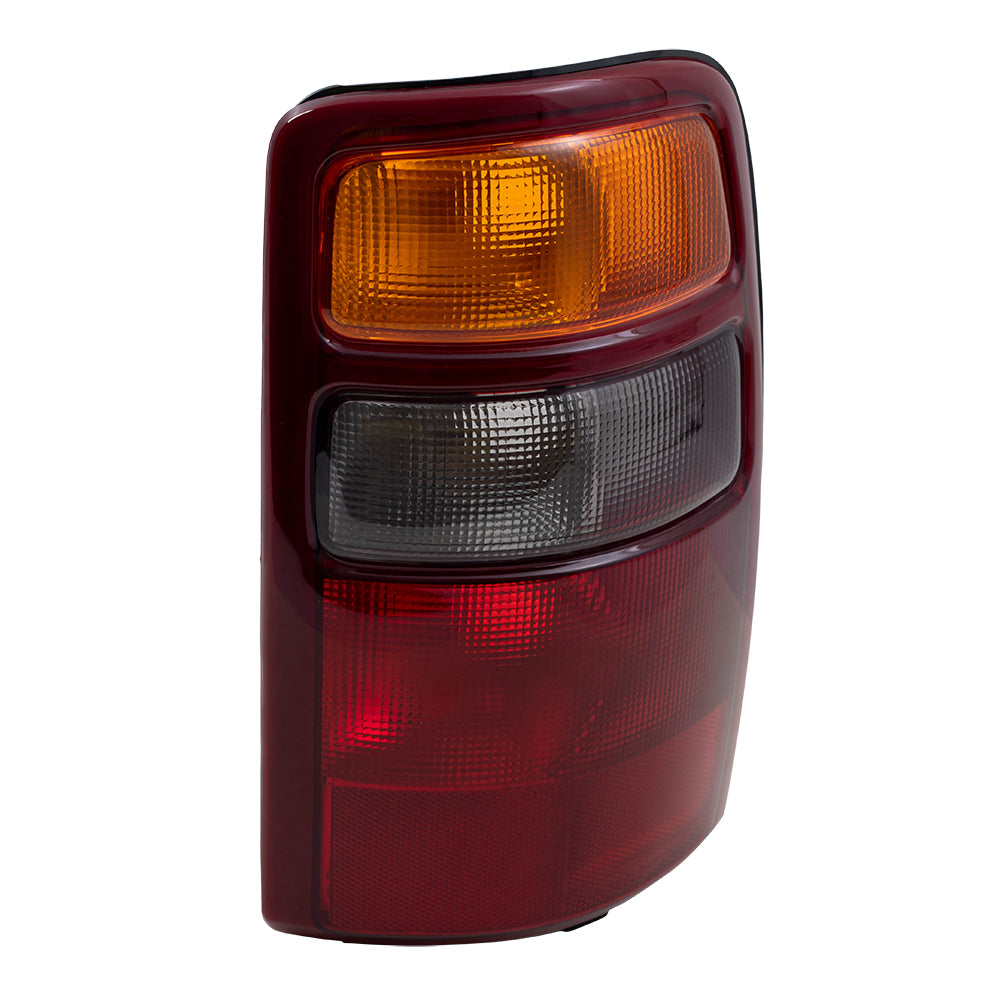 Brock Replacement Passenger Tail Light Compatible with 2000-2003 Tahoe Yukon & Yukon XL Suburban 15224278