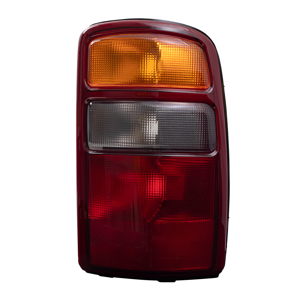Brock Replacement Passenger Tail Light Compatible with 2000-2003 Tahoe Yukon & Yukon XL Suburban 15224278