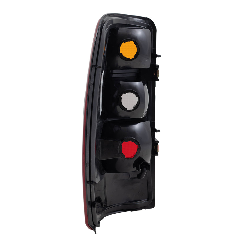 Brock Replacement Passenger Tail Light Compatible with 2000-2003 Tahoe Yukon & Yukon XL Suburban 15224278