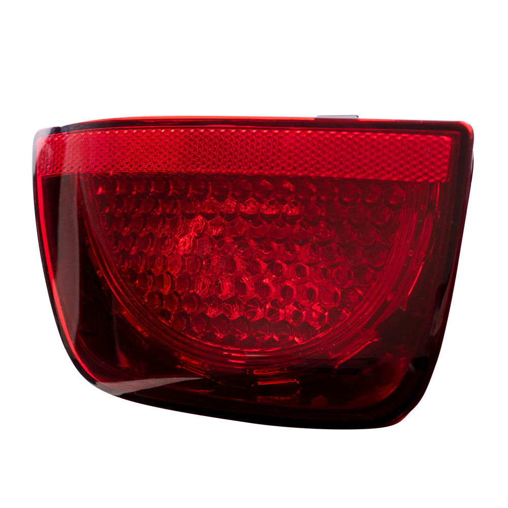 Brock Replacement Driver and Passenger Set Outer Tail Lights Compatible with 2010-2013 Camaro w/ RS Package 92244323 92244324