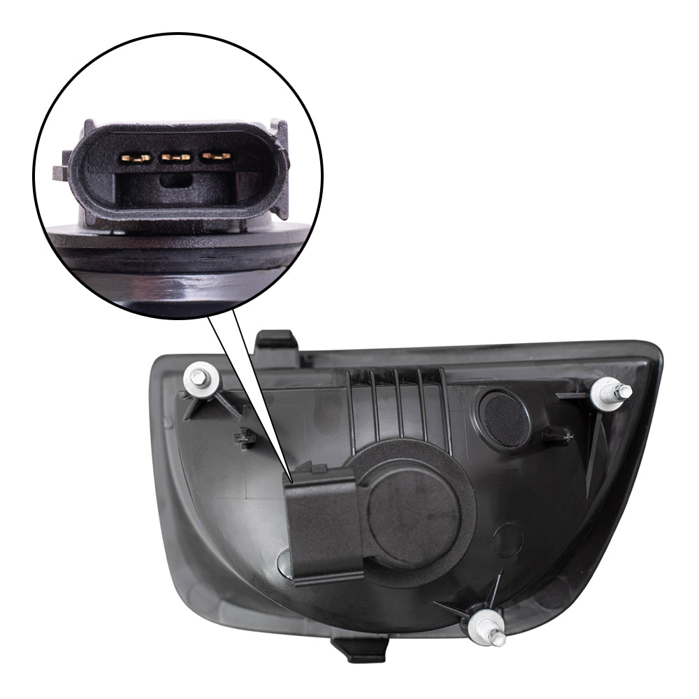 Brock Replacement Driver and Passenger Set Outer Tail Lights Compatible with 2010-2013 Camaro w/ RS Package 92244323 92244324
