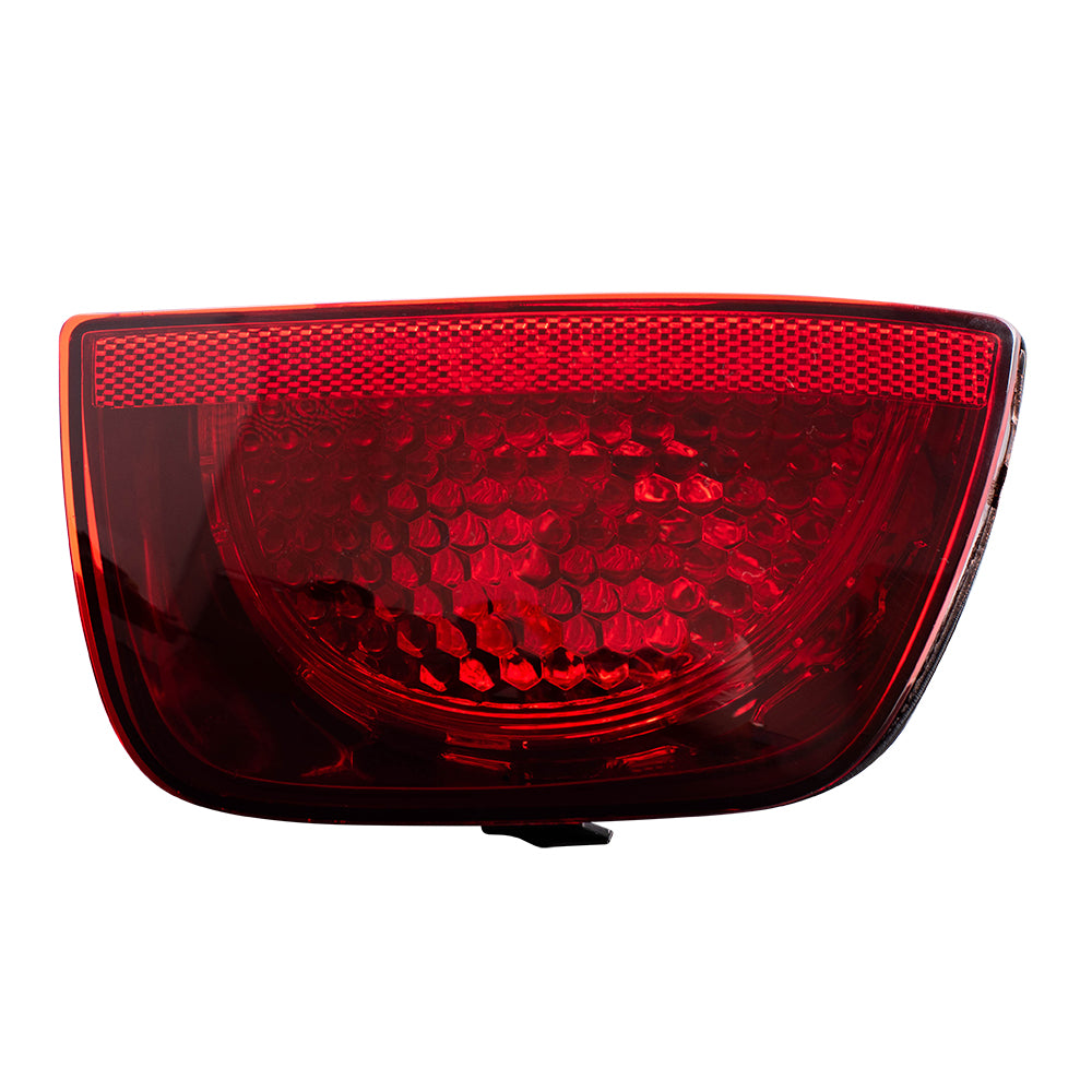 Brock Replacement Passenger Outer Tail Light Compatible with 2010-2013 Camaro w/ RS Package 92244324