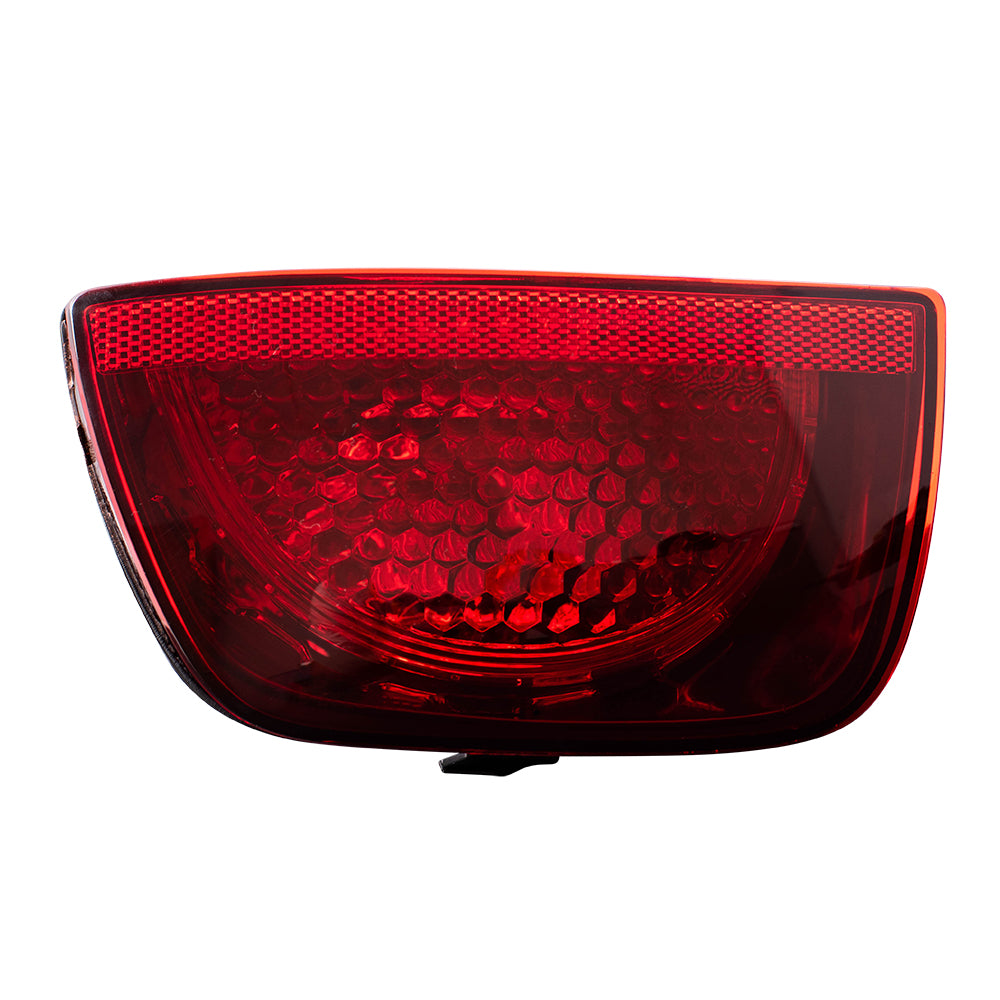 Brock Replacement Driver and Passenger Set Outer Tail Lights Compatible with 2010-2013 Camaro w/ RS Package 92244323 92244324