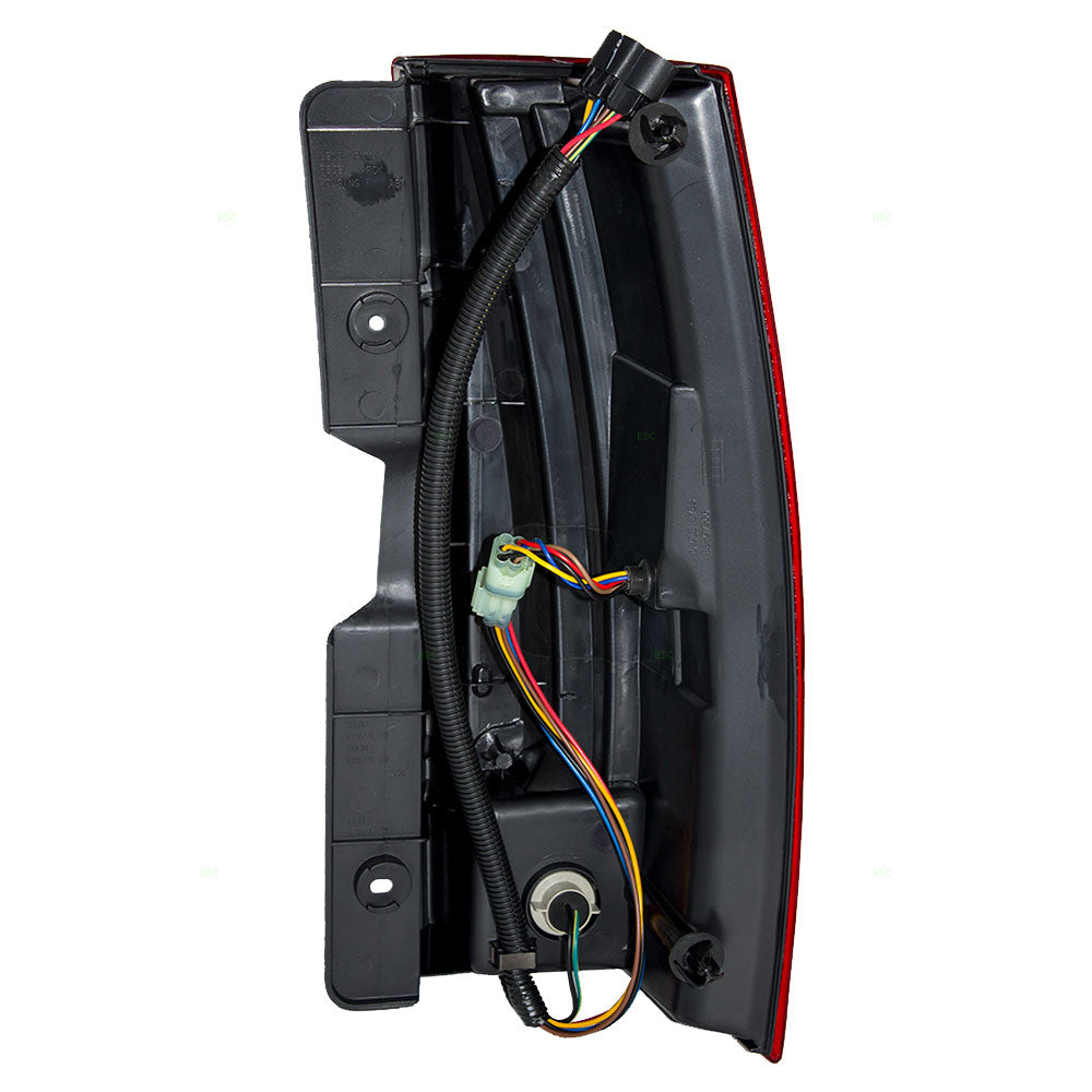 Brock Replacement Driver Tail Light Compatible with 2007-2014 Escalade & Escalade ESV 22884387
