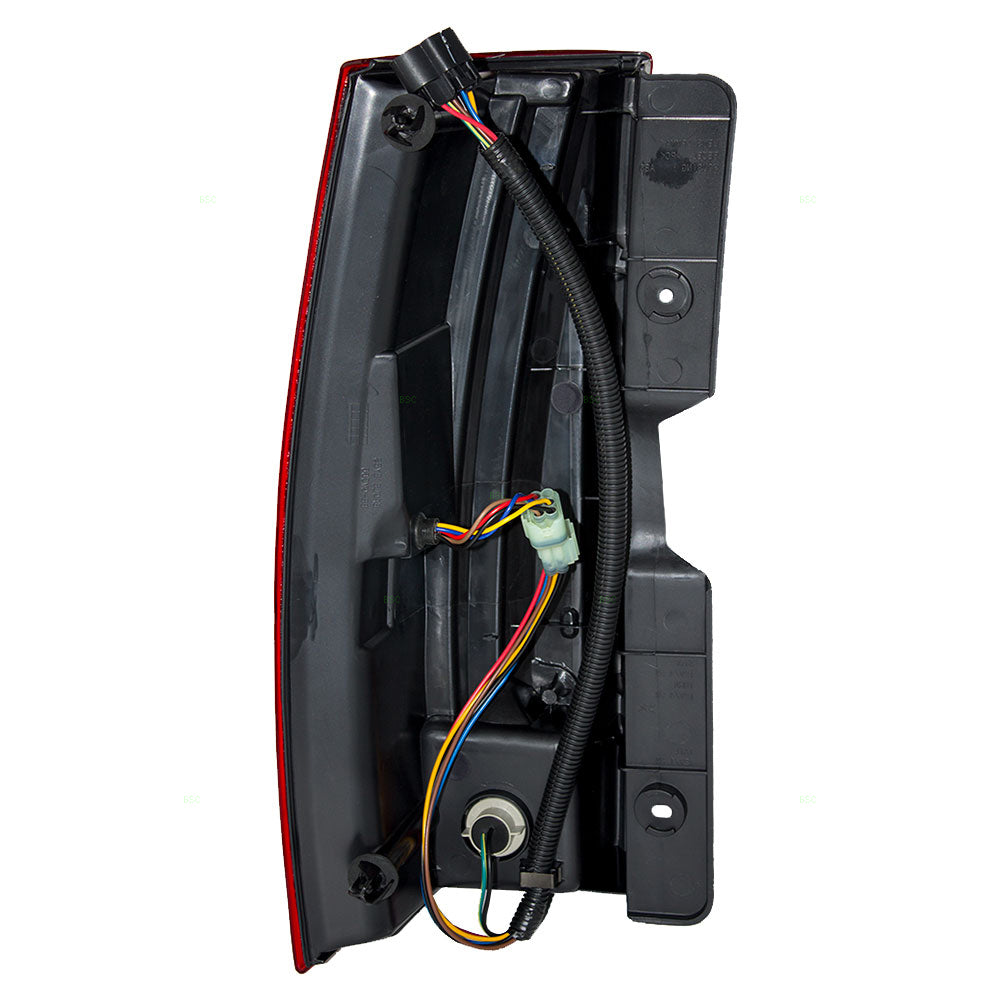 Brock Replacement Passenger Tail Light Compatible with 2007-2014 Escalade & Escalade ESV 22884388
