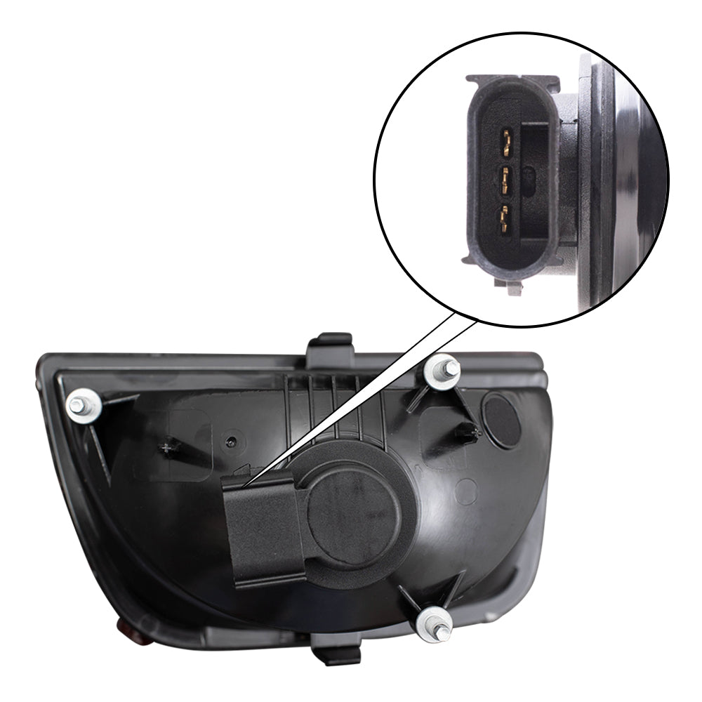 Brock Replacement Passenger Inner Tail Light Compatible with 2010-2013 Camaro w/ RS Package 92244326