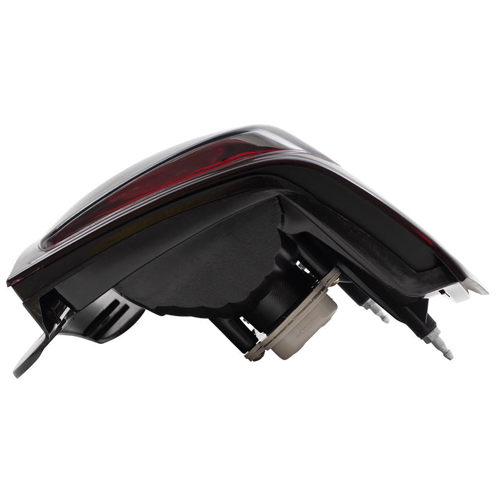 Brock Replacement Passenger Right Tail Light Assembly Compatible With 2002-2009 Chevy Trailblazer