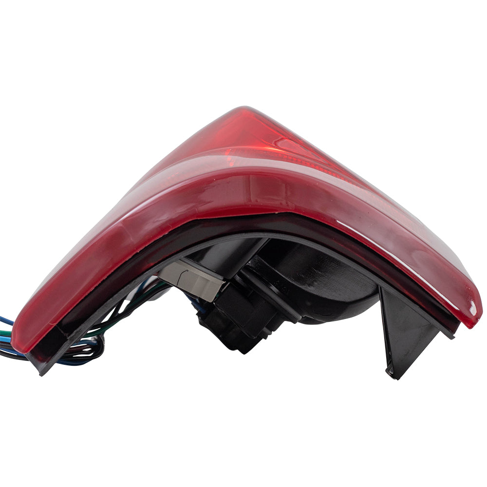 Brock Replacement Driver Tail Light Compatible with 2003 Silverado 1500 2500 Fleetside Pickup Truck 19169002