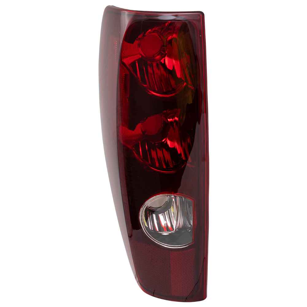 Brock Aftermarket Replacement Driver Left Tail Light Unit Compatible With 2004-2012 Chevy Colorado