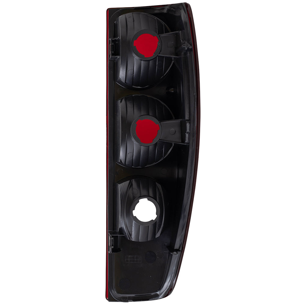 Brock Aftermarket Replacement Driver Left Tail Light Unit Compatible With 2004-2012 Chevy Colorado