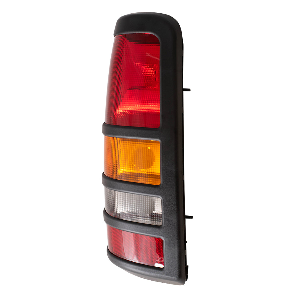 Brock Replacement Passenger Tail Light Compatible with 2001-2003 Silverado Sierra 3500 Fleetside Pickup Truck 19169020