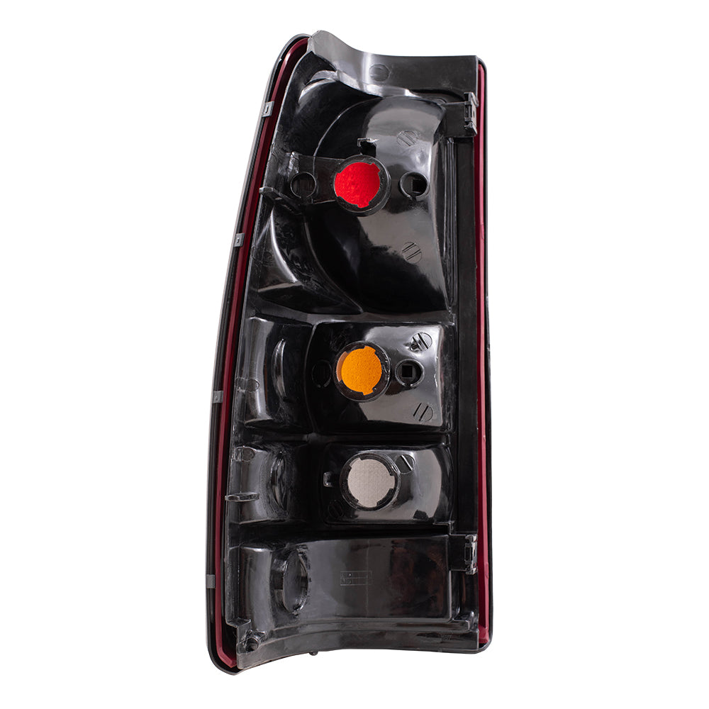 Brock Replacement Passenger Tail Light Compatible with 2001-2003 Silverado Sierra 3500 Fleetside Pickup Truck 19169020