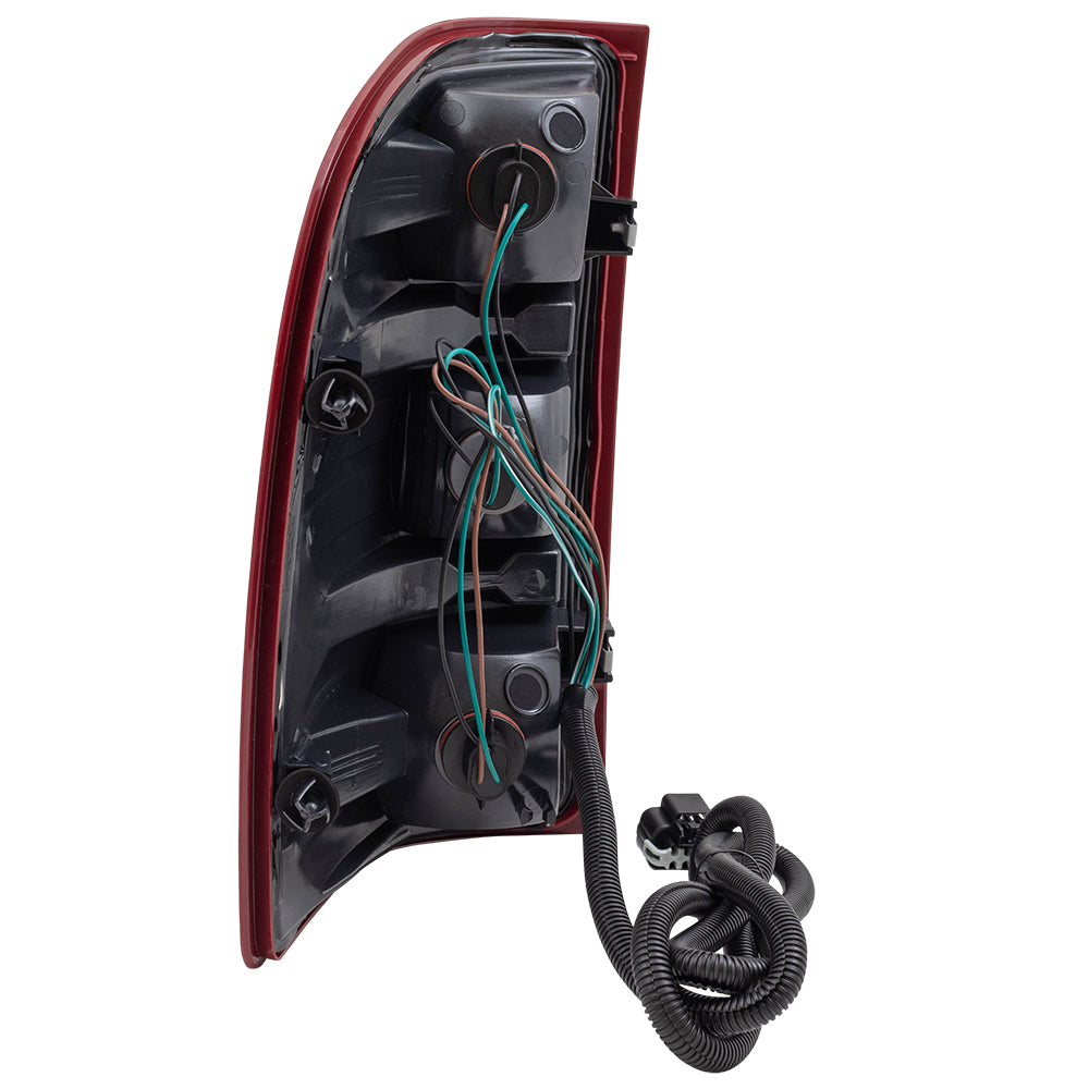 Brock Replacement Passenger Side Tail Light Assembly Compatible with 25958483