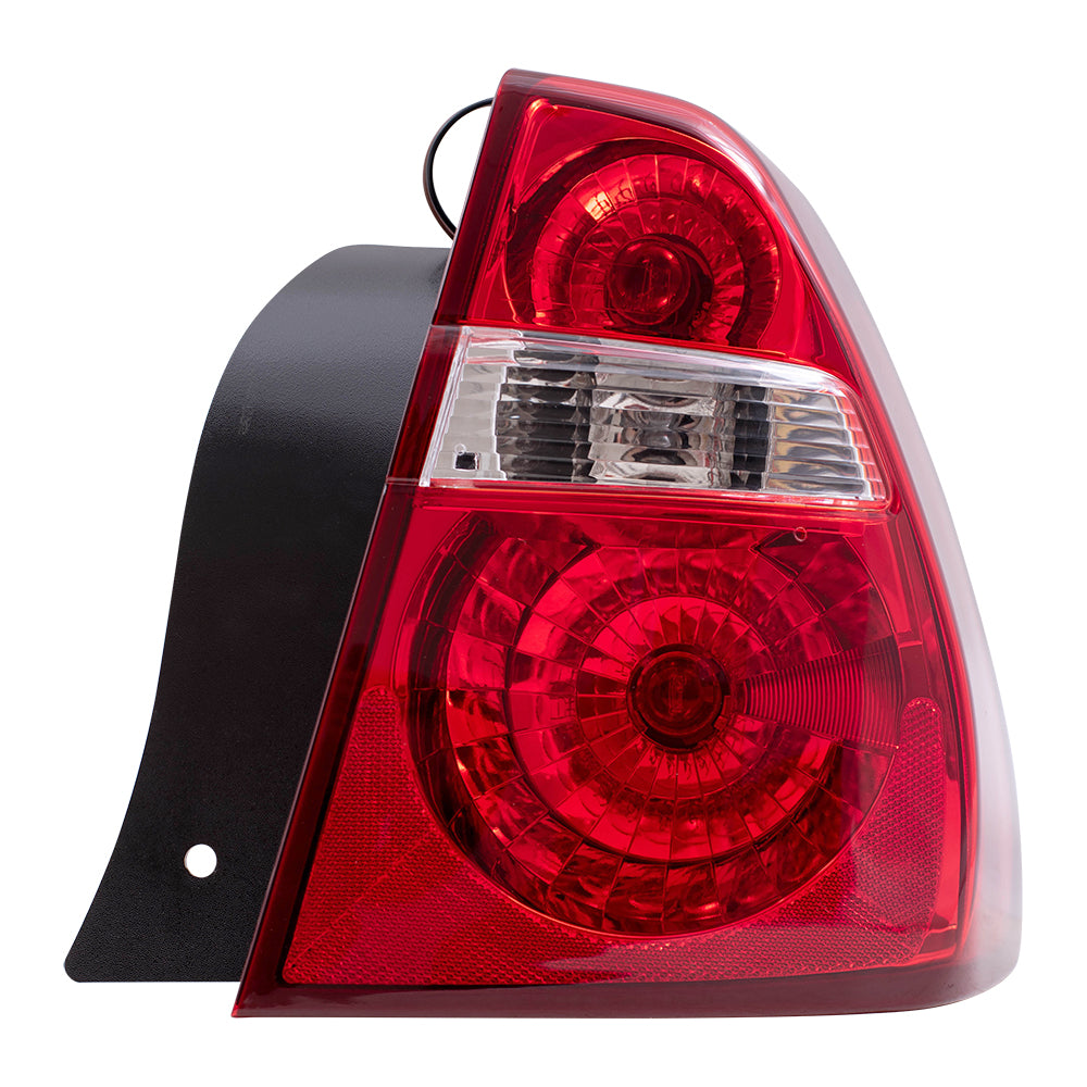 Brock Replacement Passenger Tail Light Compatible with 2004-2007 Malibu 2008 Malibu Classic 15868493