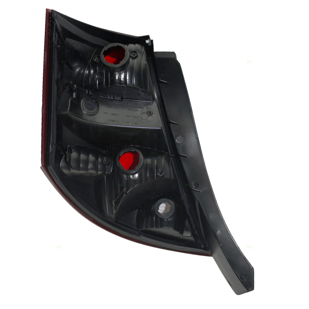 Brock Replacement Passenger Tail Light Compatible with 2003-2007 Ion Sedan 22723025