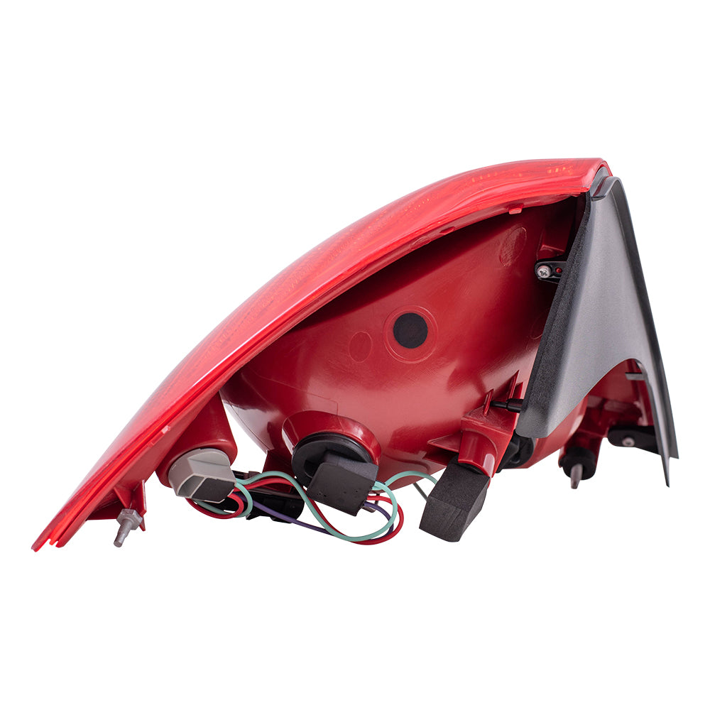 Brock Replacement Passenger Tail Light Lens Compatible with 05-10 G6 Sedan 15242808 2801201