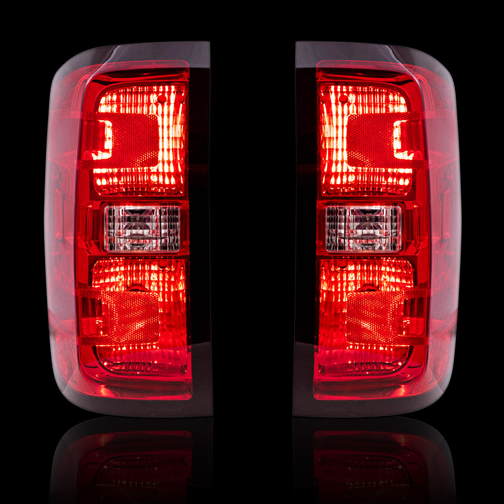Brock 1222-0101S Replacement Tail Light Assembly Set Simple Design
