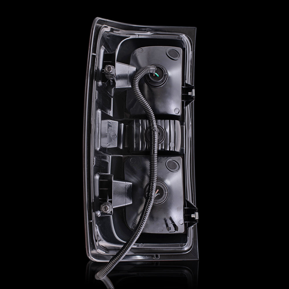 Tail Light for 2014-2015 Silverado 1500 Simple Design 2015 w/ Dual Rear Wheels for 2015 Silverado 2500 for 2014-2015 Sierra 2500 HD 23431875 Set GM2800261