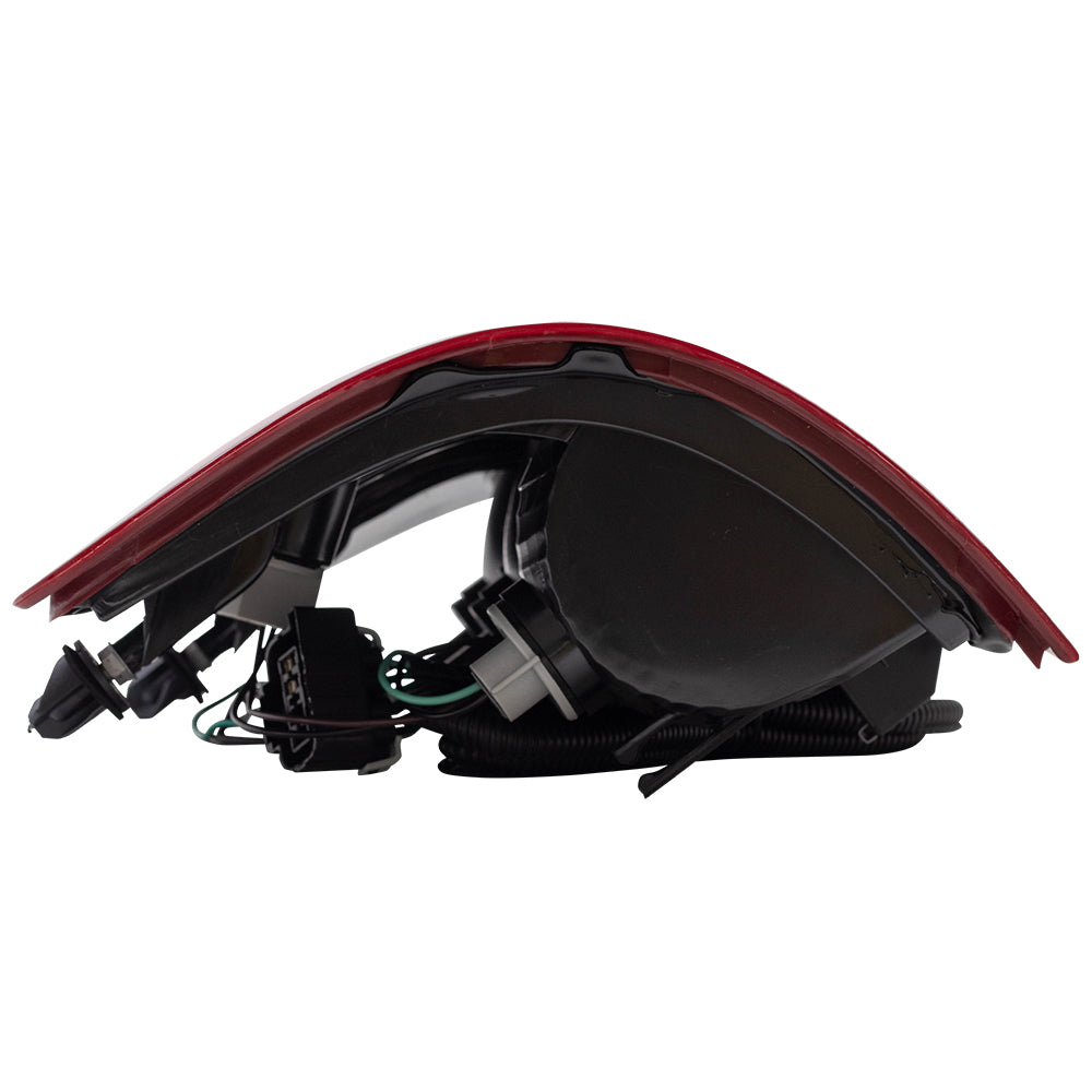 Tail Light for 2007-2013 Sierra 1500 WT/SLE/SLT w/ Single Rear Wheel for 2007-2014 Sierra 2500 HD 25958484 Left GM2800208