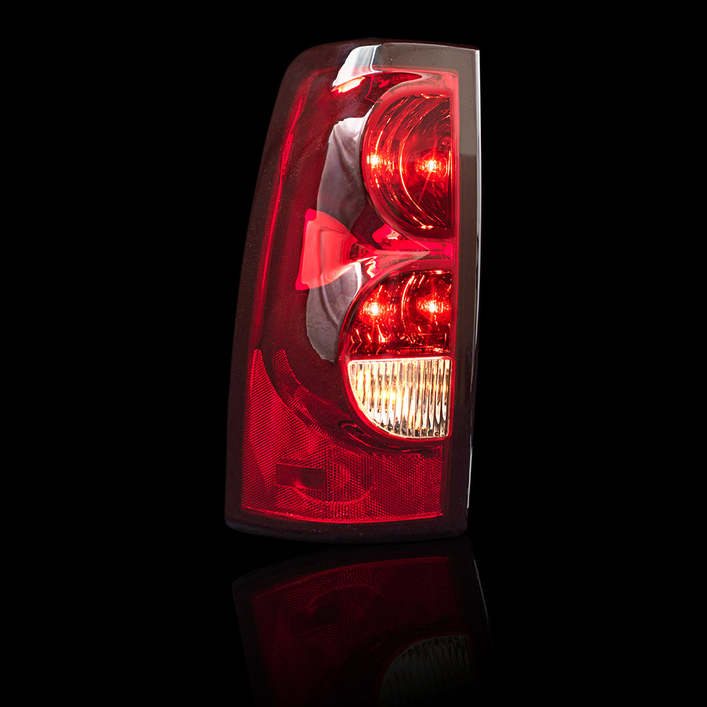 Brock Replacement Tail Light Set Driver and Passenger Compatible with 04-06 Silverado Fleetside 07 Silverado Classic Fleetside