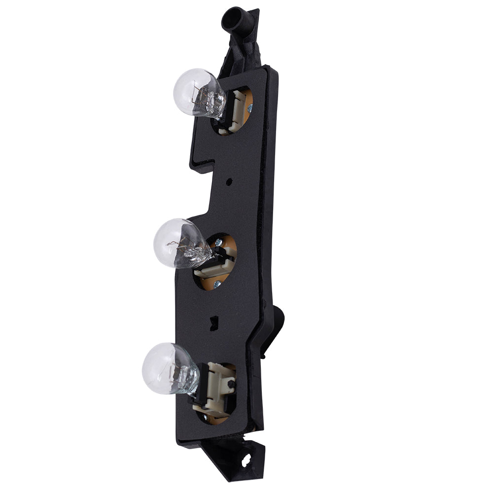 Brock Replacement Passenger Tail Light Connector Plate Compatible with 1988-2000 C/K Pickup Truck SUV 16511566