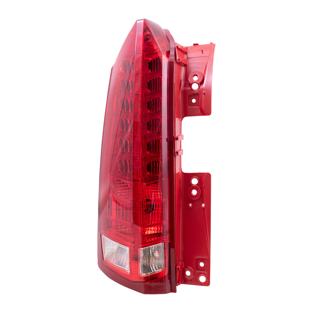 Brock Replacement Driver Tail Light Compatible with 2010-2016 SRX SUV 22774014