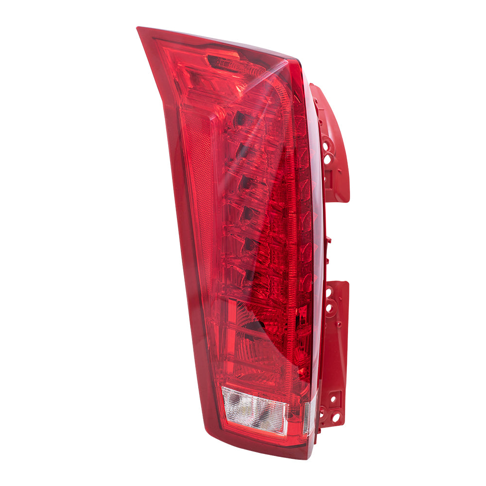 Brock Replacement Driver Tail Light Compatible with 2010-2016 SRX SUV 22774014