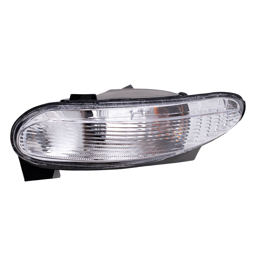 Brock Replacement Driver Park Signal Front Marker Light Compatible with 2005-2009 LaCrosse 10333735